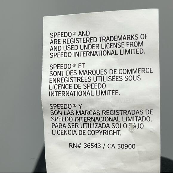 Speedo Turquoise & Black Tribal Pattern Classic 1 Piece Swimsuit High Support 8 - Picture 9 of 9